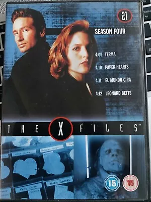 The X Files Collection Season 4 Disc 21 Episodes 9-12 DVD • £2