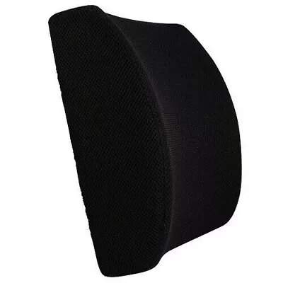 Lumbar Back Support Cushion Car Seat Wheelchair Office Chair Pillow Memory Foam • £7.99