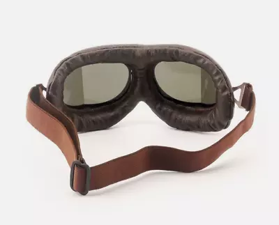 Evomosa Vintage Wwii Pilot Flying Goggles Outdoor Sports Goggle Glasses For Moto • $14.95