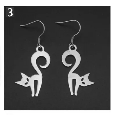 £3.99 • Buy Animal Earrings - Cat Dog Horse Rabbit Alpaca - Cute Fun Jewellery Ear Ring Gift