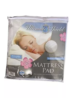 Full Size Striped Overfilled Mattress Pad • $14.99