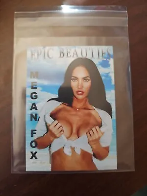 Epic Beauties Megan Fox Series 1 Trading Card #16/20 Only 500 Made • $6.51