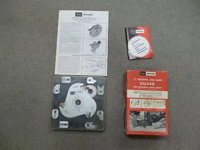 Sears Craftsman Bench & Radial Saw Molding Set And Radial Saw Guard • $36.95