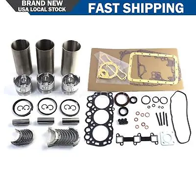 L3E L3E-61TG Engine Rebuild Gasket Kit For Mitsubishi Volvo Piston Pin 18mm • $250.66