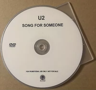 U2 Song For Someone 2014 UK PROMO Only DVD Songs Of Innocence BONO Edge • $65