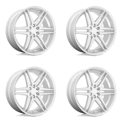 Set 4 DUB S270 Dirty Dog 24x10 6x135 Silver With Brushed Face Wheels 24  • $2484