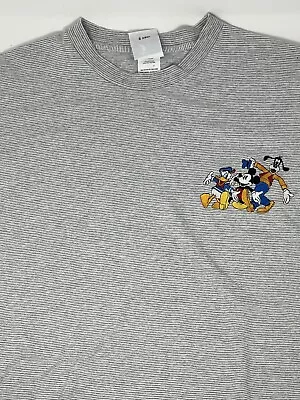 Vintage 1990s Disney Mickey Mouse Goofy & Donald Duck Single Stitch T Shirt • $35