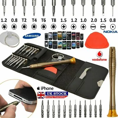 16 In 1 Mobile Phone Repair Tool Kit Screwdriver Set IPhone IPod IPad Samsung . • £4.63