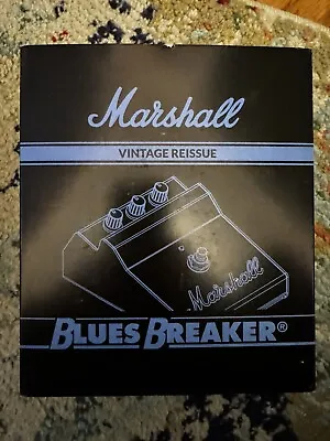 New Marshall 60th Anniversary Reissue Bluesbreaker Overdrive Guitar Effect Pedal • $174