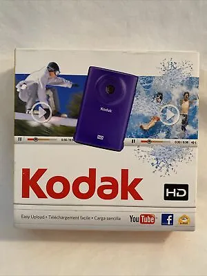 Kodak MINI HD VIDEO CAMERA Model Zm2 NEW SEALED PURPLE • $39.99