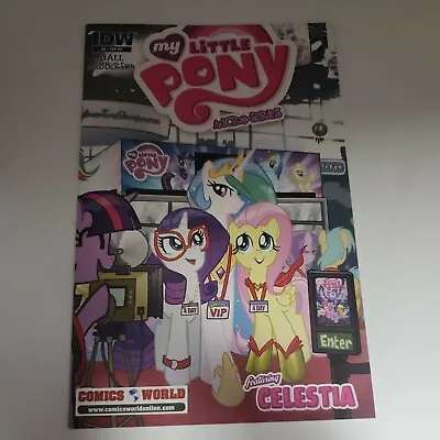 MY LITTLE PONY MICRO-SERIES #8 Variant Comics World RE G1c210 • $6.99