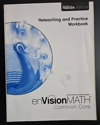 EnVision Math Common Core ~ Reteaching And Practice Workbook ~ Grade 5 • $3.99