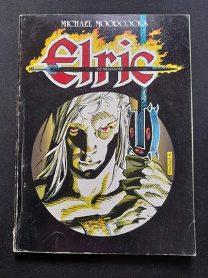 £5 • Buy Michael Moorcock's Elric Of Melnibone. Graphic Novel. Paperback, 1986.  GC