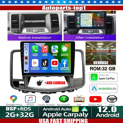 Apple Carplay Android Auto For Nissan Maxima 2008-2013 Car Radio GPS Navi WIFI • $158.98