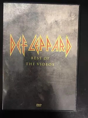 Def Leppard Best Of The Videos DVD 2004 RARE • $80