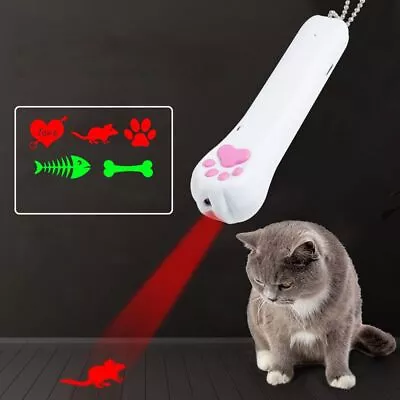 Infrared LED Cat Toy Funny Cat Stick Kitten Pointer Light Pen Cat LED Laser Toy • $14.82