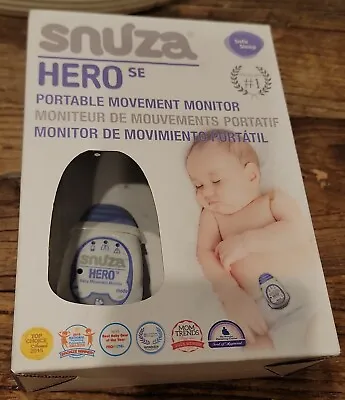 $45 • Buy Snuza Hero SE Portable Baby Movement Monitor Wearable Device Alarm Vibration GUC