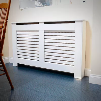 Super Tall 100CM Radiator Cover Strong Grill Shelf Cabinet MDF Cupboard Modern  • £45.91