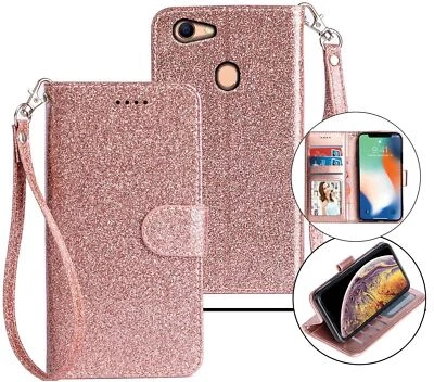 $6.95 • Buy Oppo A73 Wallet Case Glitter