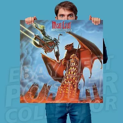 MEAT LOAF Bat Out Of Hell II HUGE Tapestry Vinyl Poster Art NEW • $67.25