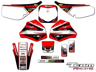 1985-2000 Honda Xr 80 100 Graphics Kit Decals Stickers Deco Mx 1999 1998 1997 • $69.99