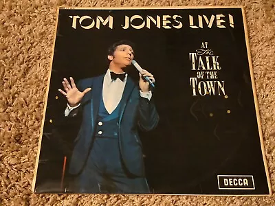 Tom Jones Live At The Talk Of The Town - 12  Vinyl LP Album • £2.50