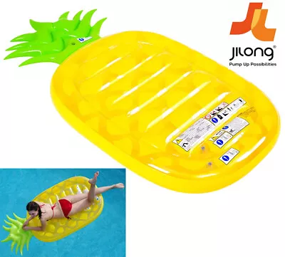  Jumbo Pineapple Inflatable Pop Lounger Air Mat Float Lilo Swimming Pool Matress • £114.99
