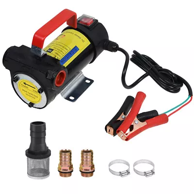 DC 12V 45L/Min 175W Electric Diesel Oil & Fuel Transfer Extractor Gas Pump Motor • $30.99