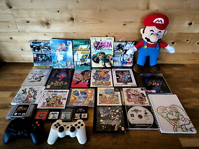 Large Random Video Game And Accessory Bulk Lot - Playstation N64 Gameboy Vita • $133.50