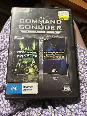 Command And Conquer Saga Pc Dvd Rom Ea And Red Alert 3 • $99.75