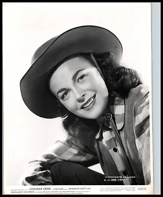 Hollywood BEAUTY Marguerite Chapman STYLISH POSE 1940s VINTAGE ORIG Photo 299 • $17.99