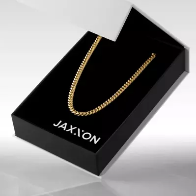 Jaxxon Cuban Link Chain 5mm - 14k Gold Bonded - Mens • $110.40