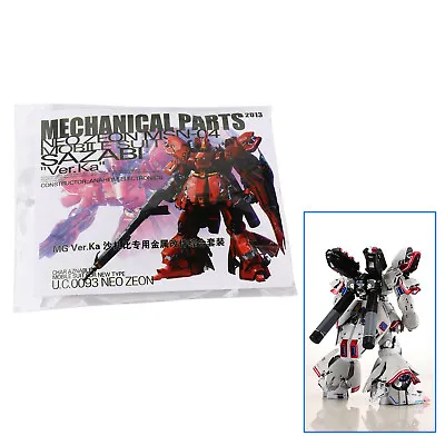 $64.89 • Buy Metal Details Up Part For Bandai 1:100 MG Sazabi Ver Ka Gundam Model Kit