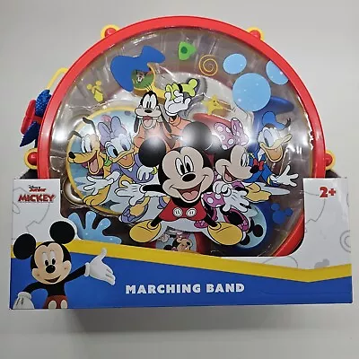 Disney Junior Mickey Mouse Toy 10 Piece Marching Band Drum Set New Sealed Box • $18.99