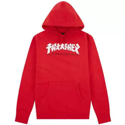 Thrasher - Godzilla Hoodie Red • $139