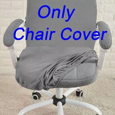 Removable Elastic Seat Cover Computer Office Chair Covers Swivel Seat Cover • $24.68