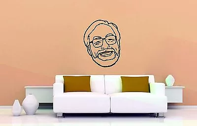 Wall Vinyl Sticker Decal Anime Manga Hayao Miyazaki Face VY179 • $27.99