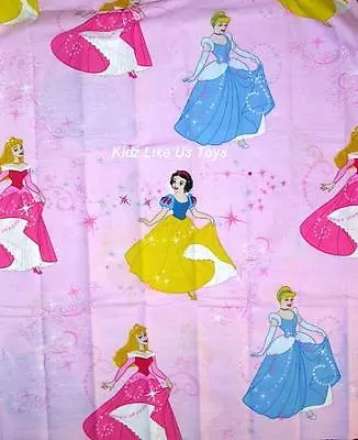 £14.97 • Buy ~ Disney Princess - LARGE FABRIC MATERIAL CURTAIN REMNANT