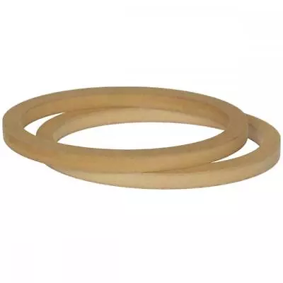 6x9  6 X 9 Pair Of MDF Speaker Spacer Mounting Rings 18mm Thick ID 228x154mm • £10.99