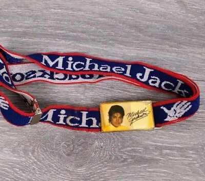 MICHAEL JACKSON BELT And BUCKLE  Lee NY Vintage • $9.99