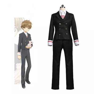 Cardcaptor Sakura Clear LI SYAORAN Cosplay Costume Uniform Anime Manga • $76.51