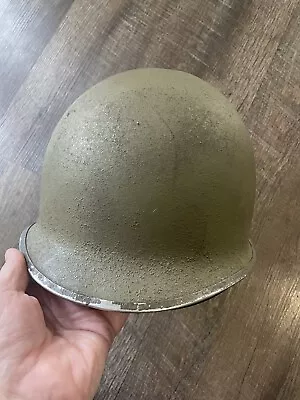 WW2 US Fixed Bale Helmet With Named Liner 100th Division  • $299.99