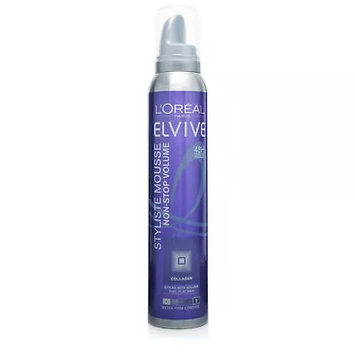 2x Loreal Elvive Styliste Mousse Non-Stop Volume 5 Extra Firm - • £15.95