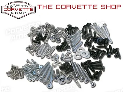 C3 Corvette Interior Screw Kit - 136 Pieces - 1968-1976 NEW K1117 • $46.99