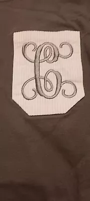Womans Long Sleeve Tshirt With Monogram C Pocket • $6