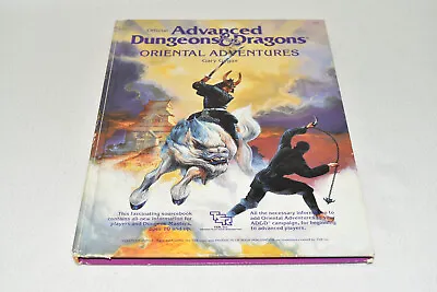 Advanced Dungeons & Dragons ORIENTAL ADVENTURES AD&D TSR 2018 1ST EDITION RARE! • $75