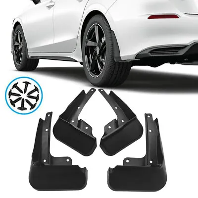 Front & Rear Splash Guards Mud Flaps Set For 2022-2024 Honda Civic Hatchback • $24.99