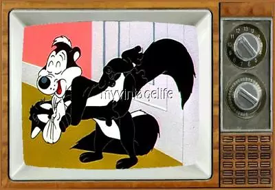 Pepe Le Pew TV Fridge MAGNET 2  X 3  SATURDAY MORNING CARTOONS Looney Tunes • $8.25