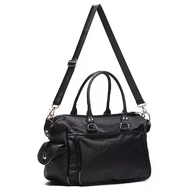 Genuine Mimco Lucid Baby Bag Black & Gun Metal Mimco Nappy Bag Mimco Baby Bag • $179.95