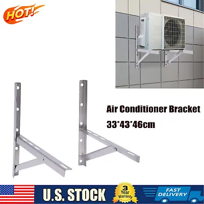 2x Wall Mounting Bracket Stainless Steel For Outdoor Mini Split Air Conditioner • $25.65